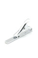 Alloy Silver Plated  Tie Clip