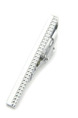 Alloy Silver Plated  Tie Clip
