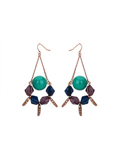 Alloy Geometric Earring