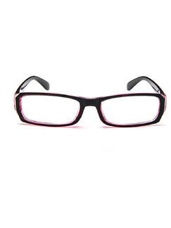 White Mirror Plastic Square Eye-Protection Sunglasses