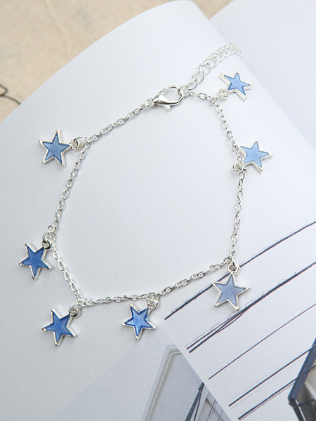 Alloy Star Lobster Clasp  Bracelet