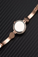 Bronze Stainless Steel Band Quartz Watch