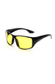 Yellow Solid Color Metal Sport Men Sunglasses