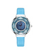 Blue Plastic Band Quartz Watch