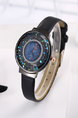 Black Plastic Band Quartz Watch