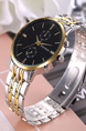 Silver Stainless Steel Band Quartz Men Watch