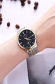 Silver Stainless Steel Band Quartz Men Watch