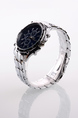 Silver Stainless Steel Band Quartz Men Watch