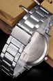 Silver Stainless Steel Band Quartz Men Watch