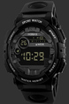 Black Rubber Band Automatic Men Watch