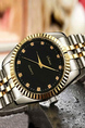 Silver Silver Plated Band Quartz Men Watch