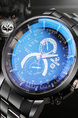 Silver Stainless Steel Band Quartz Men Watch