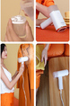 Garment Steamer Iron Handheld Garment Ironing Appliances Mini Household Electric Clothes Cleaner White 111V~240V