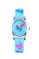 Sky Blue Silicone Band Pin Buckle Digital Waterproof Watch