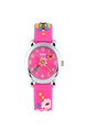 Pink Silicone Band Pin Buckle Digital Waterproof Watch