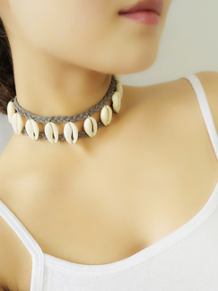 Shell Collar  Necklace