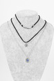 Alloy Three Layered  Necklace