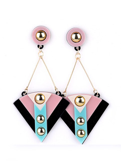 Resin Stud  Earring