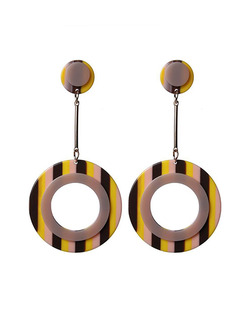 Resin Stud  Earring