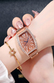 Rose Gold Milanese Band Quartz Watch