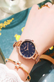 Rose Gold Milanese Band Quartz Watch