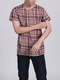 Colorful Round Neck Tee Men Shirt for Casual