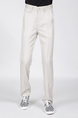 White Regular Men Pants for Casual Office