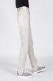 White Regular Men Pants for Casual Office