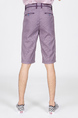 Purple Knee Length Men Shorts for Casual