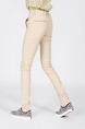 Beige Skinny Fit Men Pants for Casual