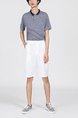 White Cargo Men Shorts for Casual