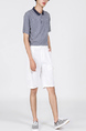 White Cargo Men Shorts for Casual