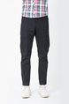 Black Cargo Regular Fit Men Pants for Casual