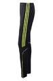 Black and Green Men Plus Size Contrast Stripe Sports Quick Dry Adjustable Waist Men Pants for Casual Sports
