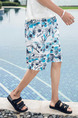 Colorful Loose Printed Men Shorts for Casual Beach