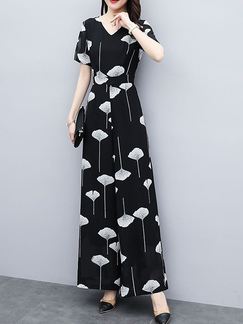 Black and white two piece jumpsuit shop