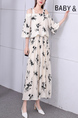 White and Black Off Shoulder Blouse Wide Leg Pants Jumpsuit for Casual Party Evening