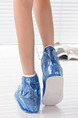 Blue PVC Waterproof Boy Shoes for Rain