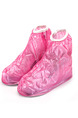 Pink PVC Waterproof Girl Shoes for Rain