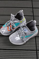 Grey Colorful Polyester Comfort Lace Up Boy Shoes for Casual