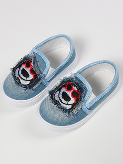 Blue Denim Comfort Boy Shoes for Casual Party