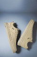 Brown Leather Round Toe Platform Lace Up Rubber Shoes