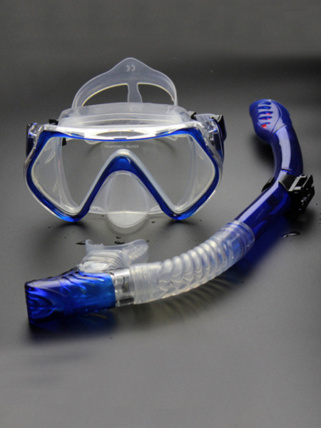 Blue Goggles for Snorkeling