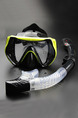 Yellow and Black Goggles for Snorkeling
