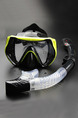 Yellow and Black Goggles for Snorkeling