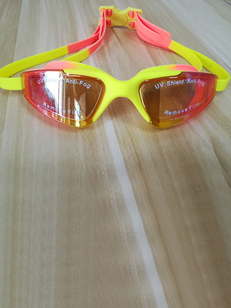 Yellow Sport Goggles for Swim