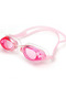 Pink and White Sport Goggles for Swim
