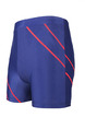 Blue Contrast Trunks Polyester Swim Shorts Swimwear 
