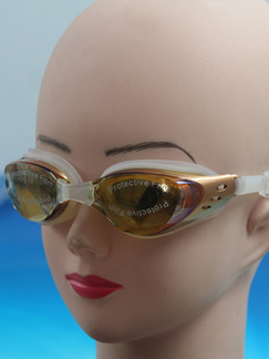 Brown Sport Goggles for Swim