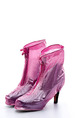 Pink PVC Waterproof  Shoes for Rain